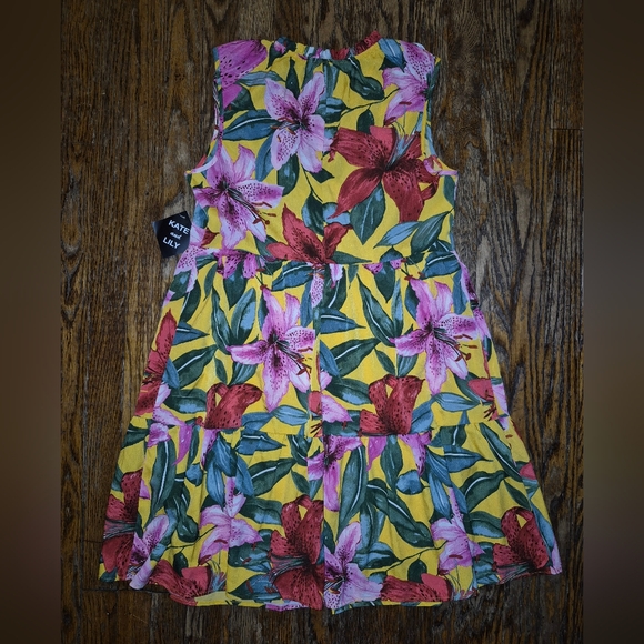 Kate & Lily Floral Print Dress - Picture 4 of 6